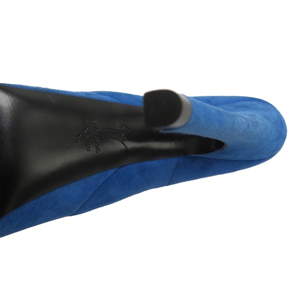 GIUSEPPE ZANOTTI suede platform pump heel size 6 - Picture 6 of 7